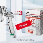 Aktion mit SATA RPS 0,3 l minijet Einwegbechern