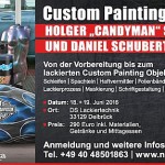 Custom Painting: Profi-Workshop für Airbrush-Fahrzeug-Lackierung