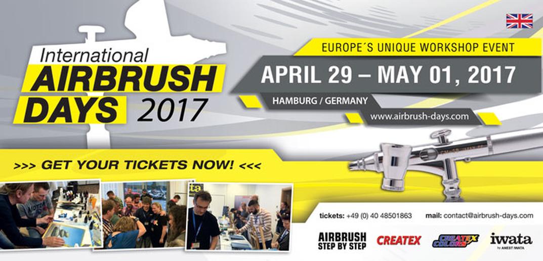 international-airbrush-days-2017-uber-30-workshops-und-vorfuhrungen-mit-internationalen-profis-rund-um-die-spritzpistole